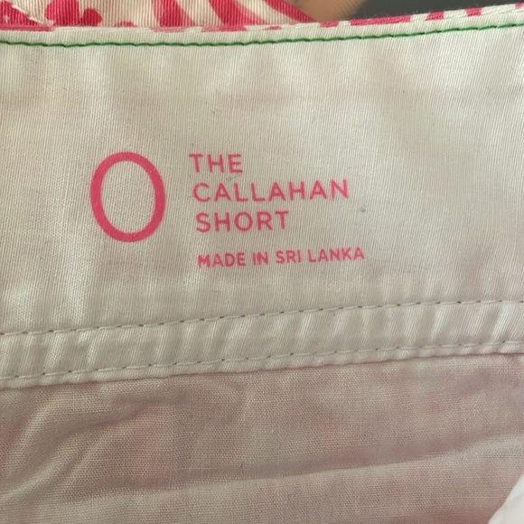 Lilly Pulitzer The Callahan Shorts Get Spotted Pink Lion design - Picture 7 of 9